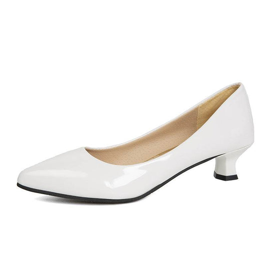 Women's Black Formal Wear Professional Leather Shoes - MYLUXURY LANE ENTERPRISE