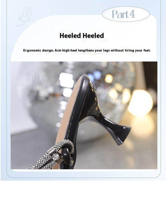 Closed Toe Half Slippers Women's Summer Wear Pointed Toe - MYLUXURY LANE ENTERPRISE
