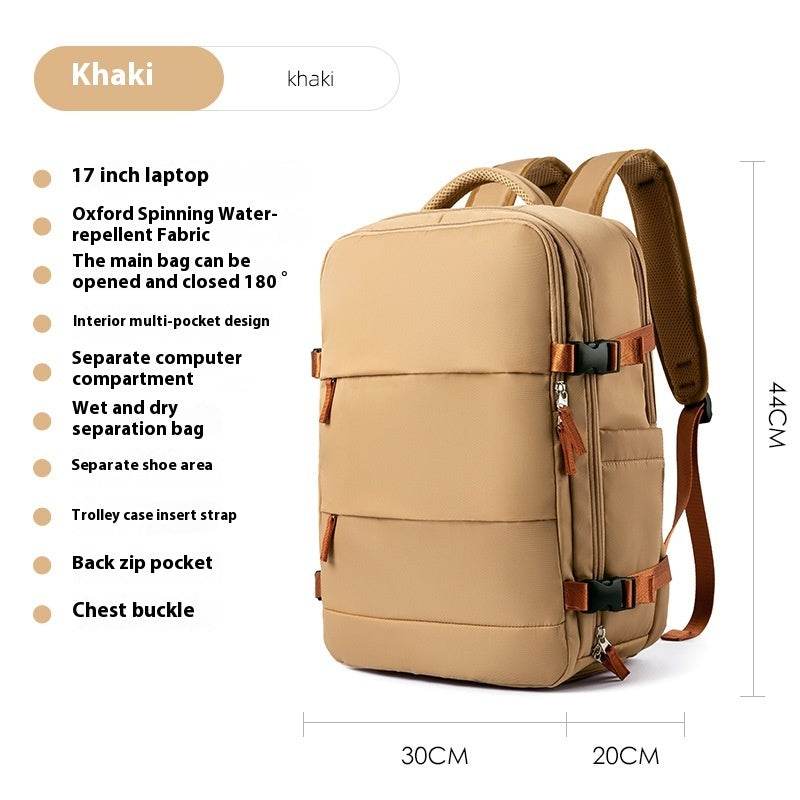 Men's And Women's Same Large Capacity Travel Computer Backpack - MYLUXURY LANE ENTERPRISE