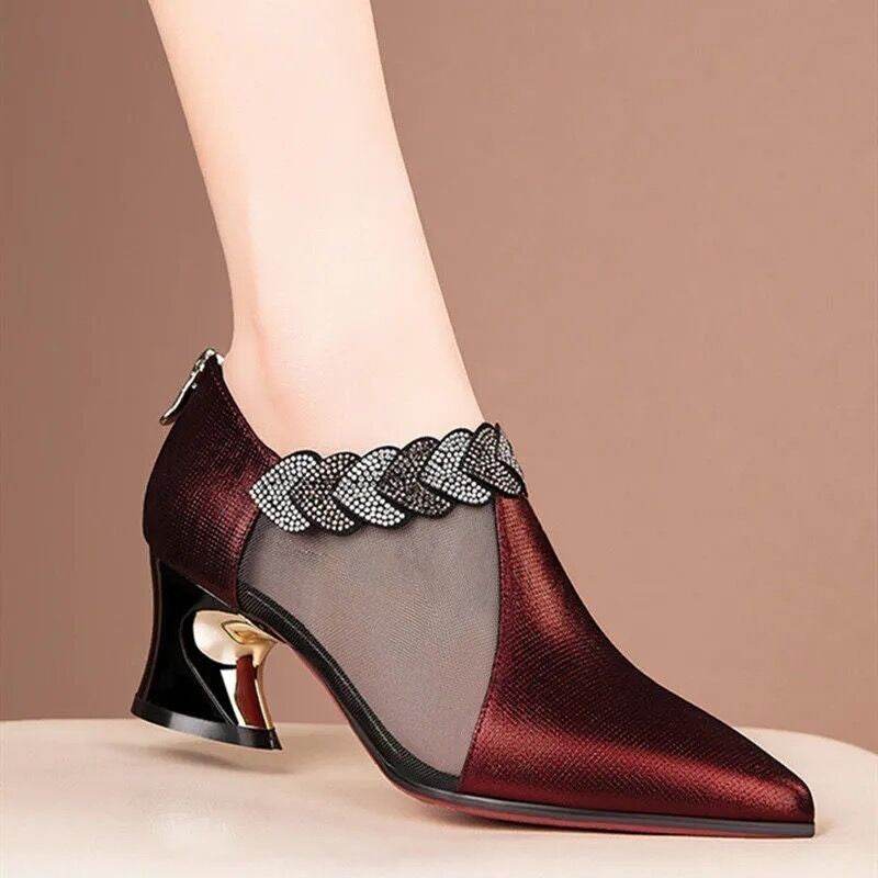 New Style Mesh Single Shoes Women Hollow - MYLUXURY LANE ENTERPRISE