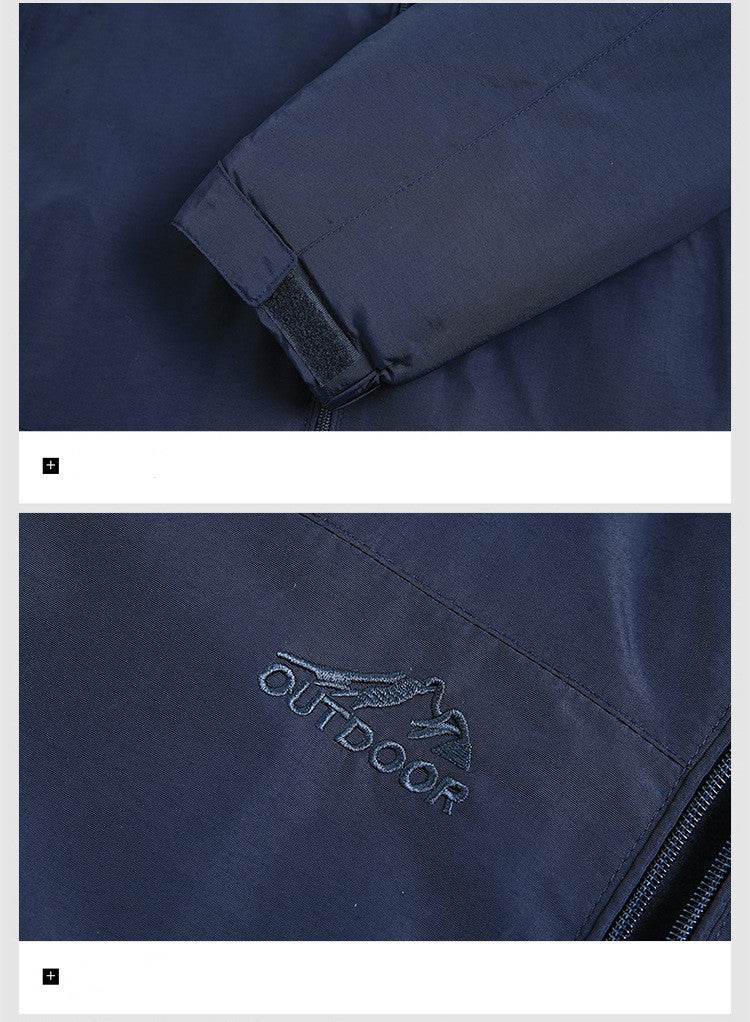 Men's Outdoor Fleece Jacket Detachable Anorak - MYLUXURY LANE ENTERPRISE