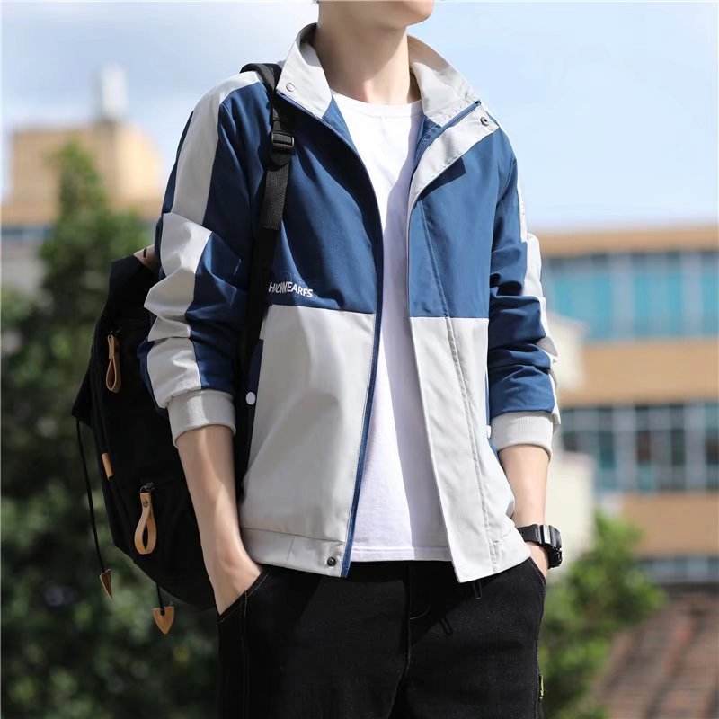 Trendy Men's Stand Collar Jacket - MYLUXURY LANE ENTERPRISE