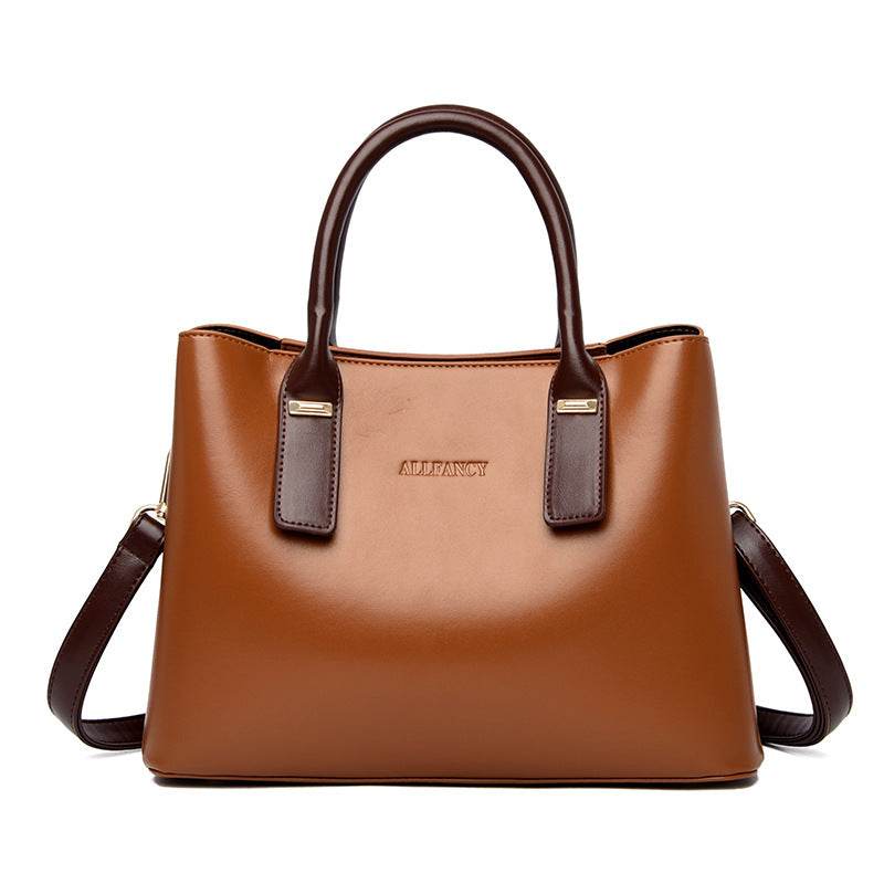 Handbag Soft Large Capacity Versatile Shoulder Crossbody Mom Bag - MYLUXURY LANE ENTERPRISE