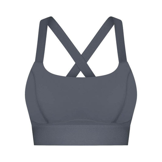 Nude Feel High Elastic Breast Holding Sports Bra Bra - MYLUXURY LANE ENTERPRISE