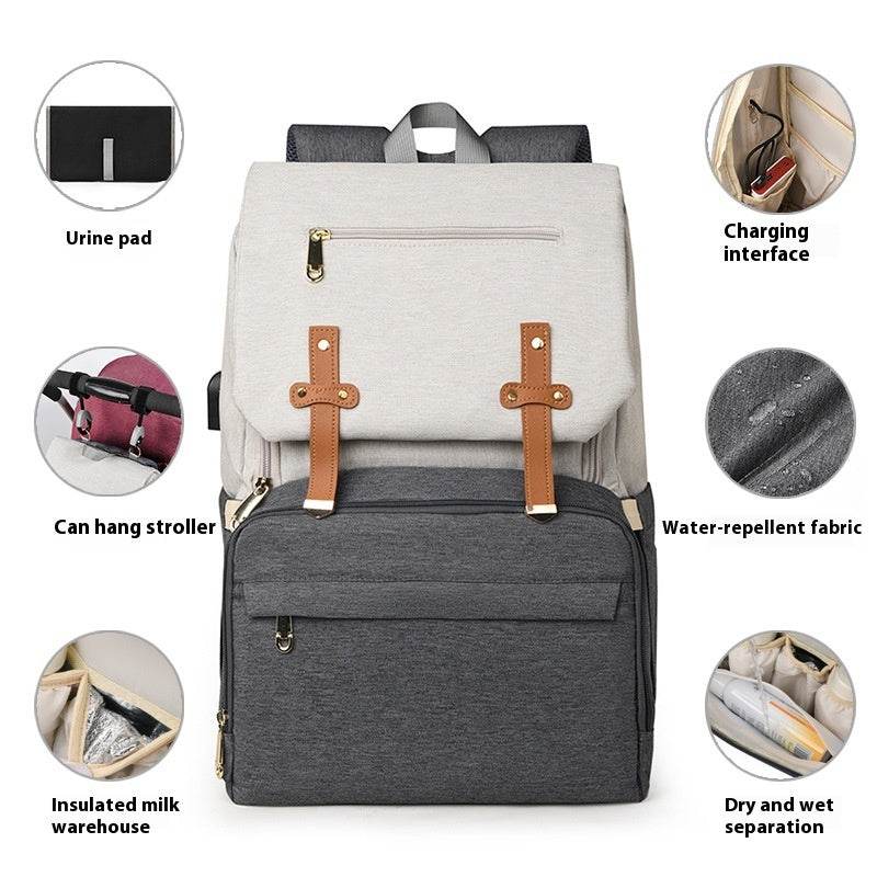Multi-functional Mummy Bag Lightweight And Large Capacity Storage Bag - MYLUXURY LANE ENTERPRISE