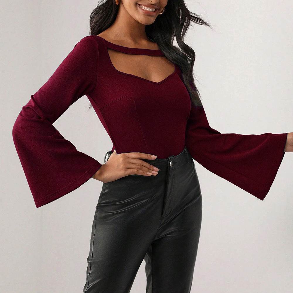 Women's Fashion Elegant And Personalized Slim Top - MYLUXURY LANE ENTERPRISE