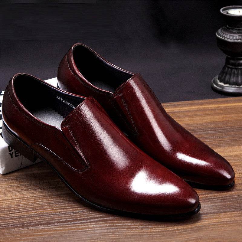 British Pointed Oxford Men's Shoes - MYLUXURY LANE ENTERPRISE