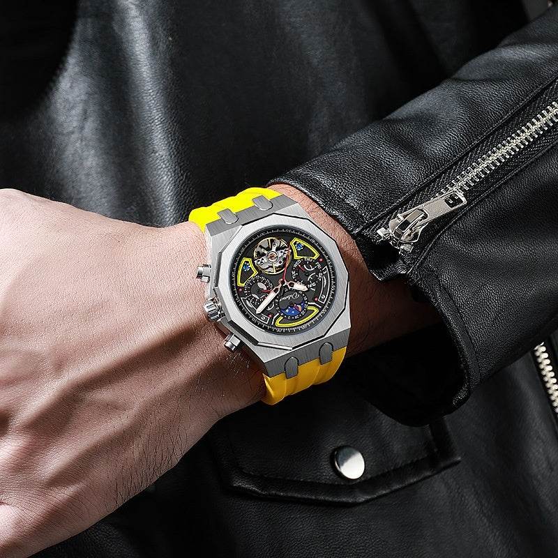 Fully Automatic Men's Mechanical Watch Royal Oak Sports Waterproof - MYLUXURY LANE ENTERPRISE