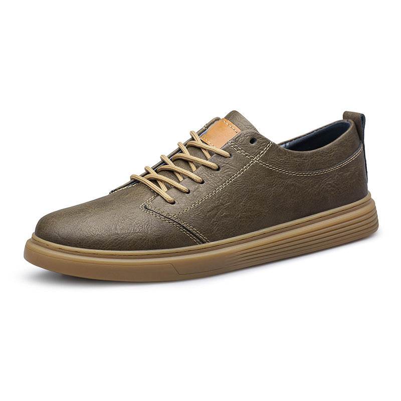 Casual Round Toe Lace-up Sneakers Men's Low Top - MYLUXURY LANE ENTERPRISE