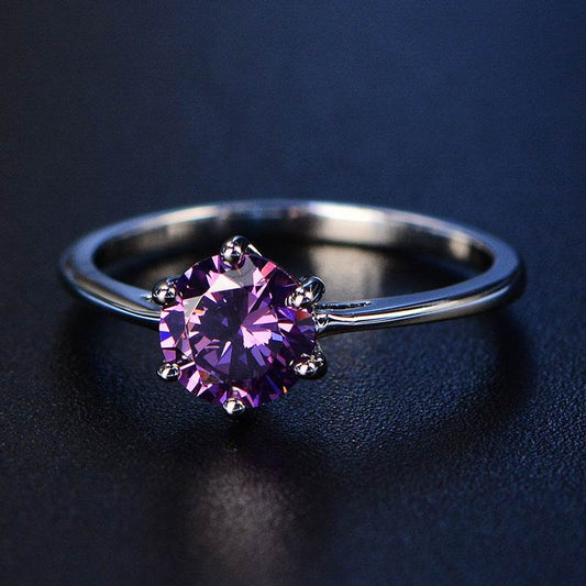 Diamond Ring Zircon Ring Wedding Ring - MYLUXURY LANE ENTERPRISE
