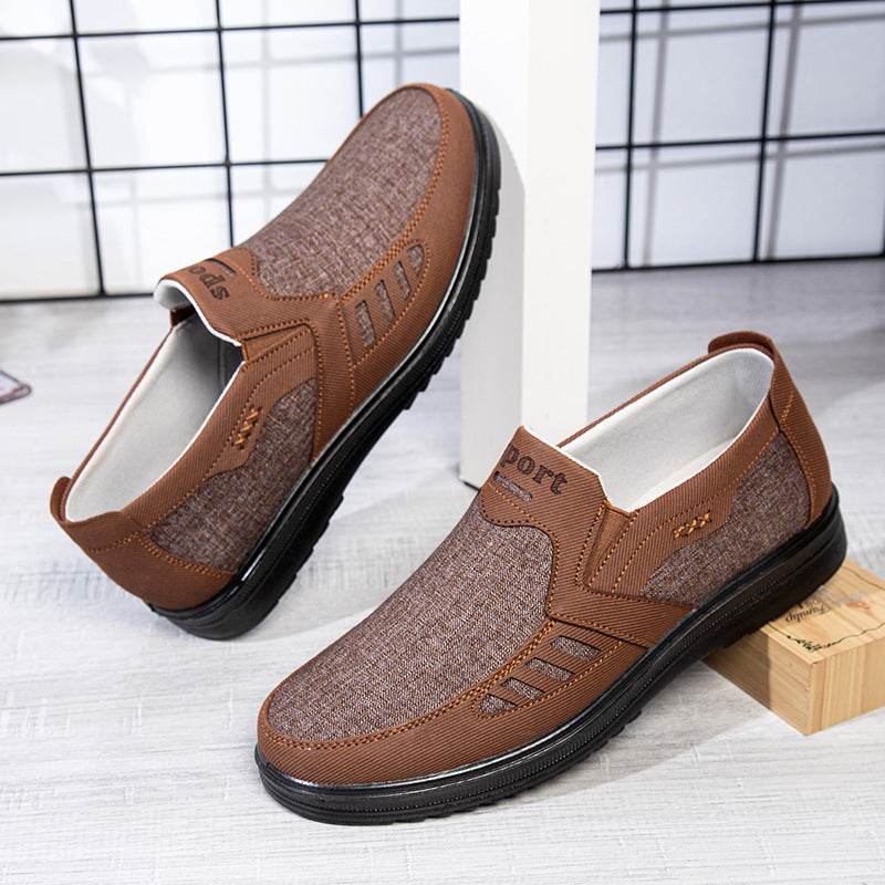 Spring And Autumn Old Beijing Cloth Shoes Men's Shoes Men's Breathable Thin Shoes - MYLUXURY LANE ENTERPRISE