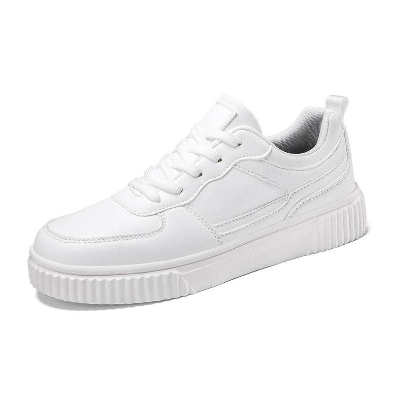 Autumn New Breathable White Shoes For Students Korean Style Trendy All-Match Platform Sports Casual - MYLUXURY LANE ENTERPRISE