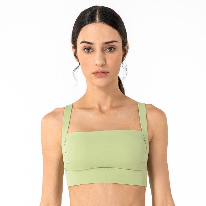 Women's Fashion Solid Color Anti-Humpback Sports Bra - MYLUXURY LANE ENTERPRISE