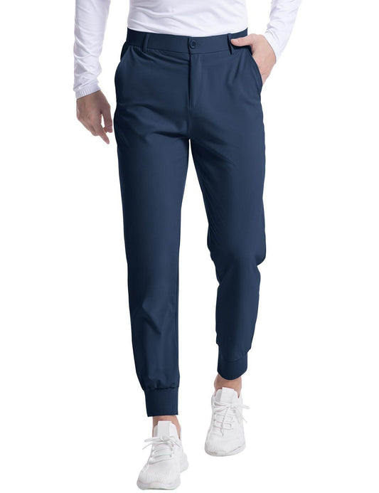 New Men's Stretch Golf Jogging Pocket Slim Trousers - MYLUXURY LANE ENTERPRISE