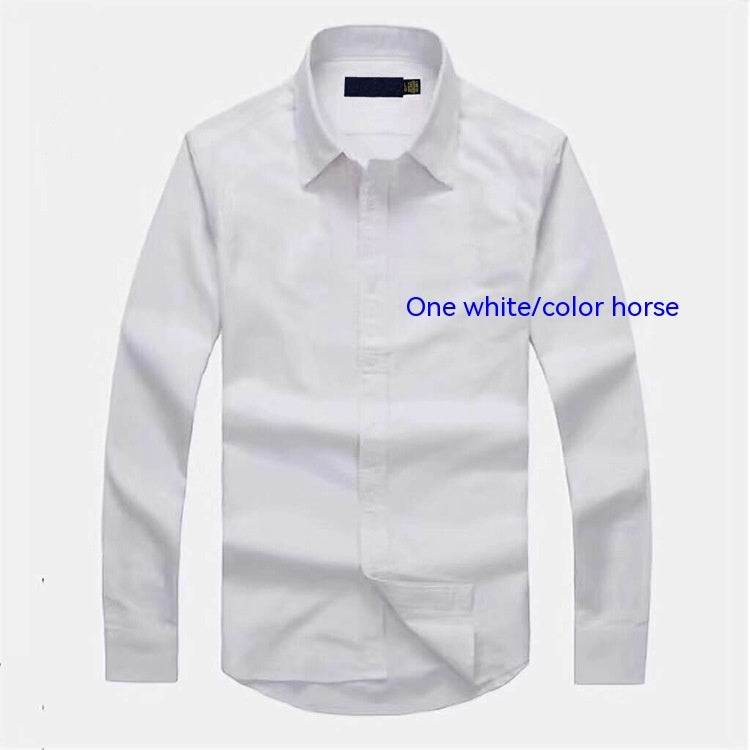 Men's Long-sleeved Shirt Spring And Autumn Business Casual - MYLUXURY LANE ENTERPRISE