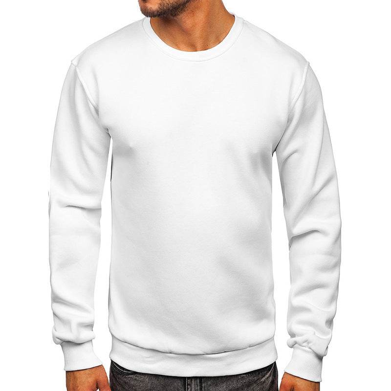 European American Hoodie With Round Neck In Solid Color - MYLUXURY LANE ENTERPRISE