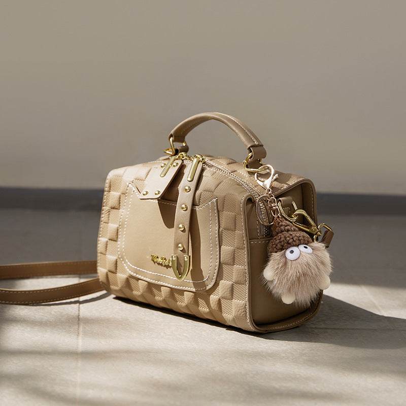Autumn And Winter Boston Pillow Bag Women's Portable - MYLUXURY LANE ENTERPRISE
