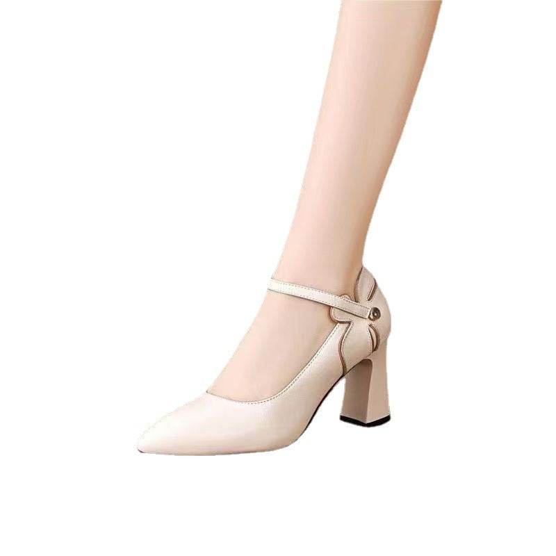 High Heels Women's Fashion Pointed Toe Shallow Mouth - MYLUXURY LANE ENTERPRISE