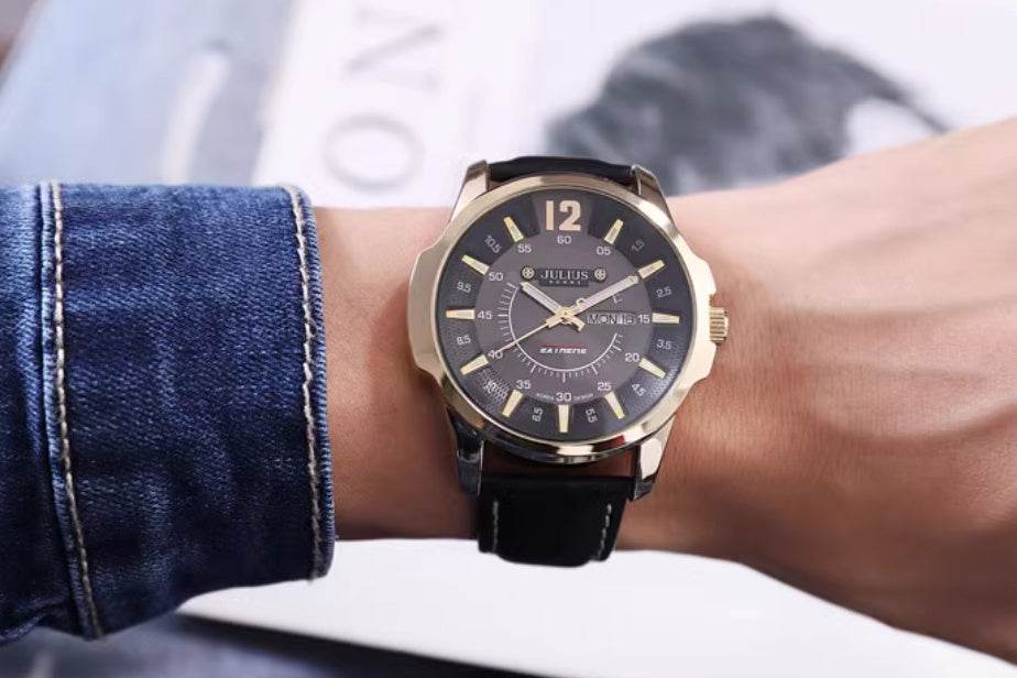 Fashion Calendar Week Quartz Handsome Men's Watch - MYLUXURY LANE ENTERPRISE