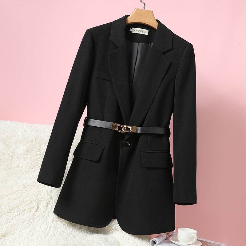 Women's Straight Tube Type Suit Jacket - MYLUXURY LANE ENTERPRISE