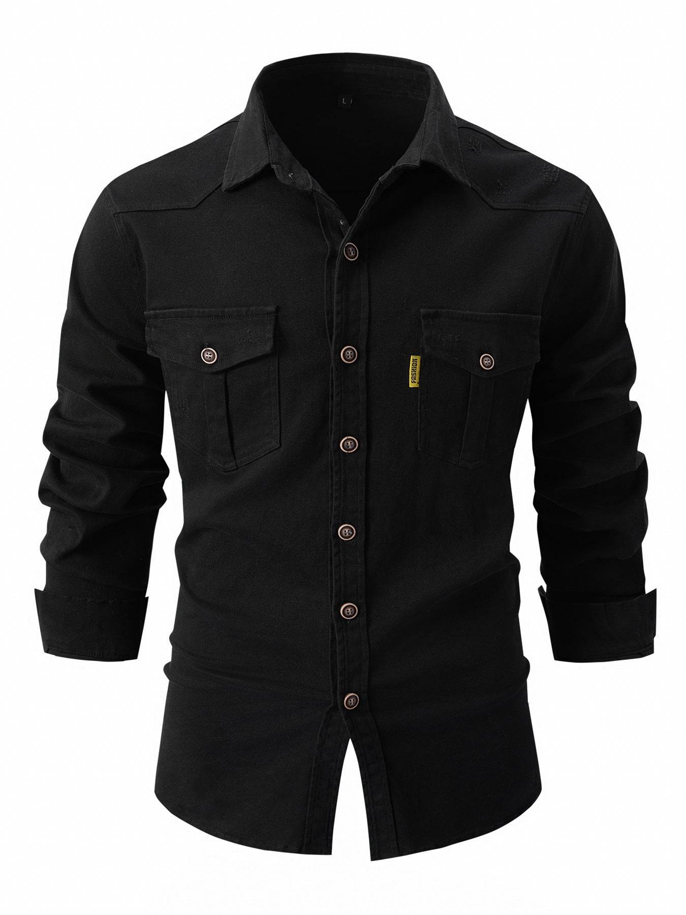 European Size Shirt Men's Washing Stretch - MYLUXURY LANE ENTERPRISE