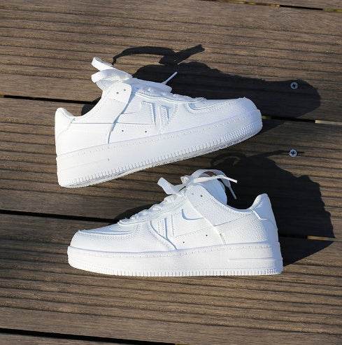 White Shoes For Women Autumn All-matching - MYLUXURY LANE ENTERPRISE
