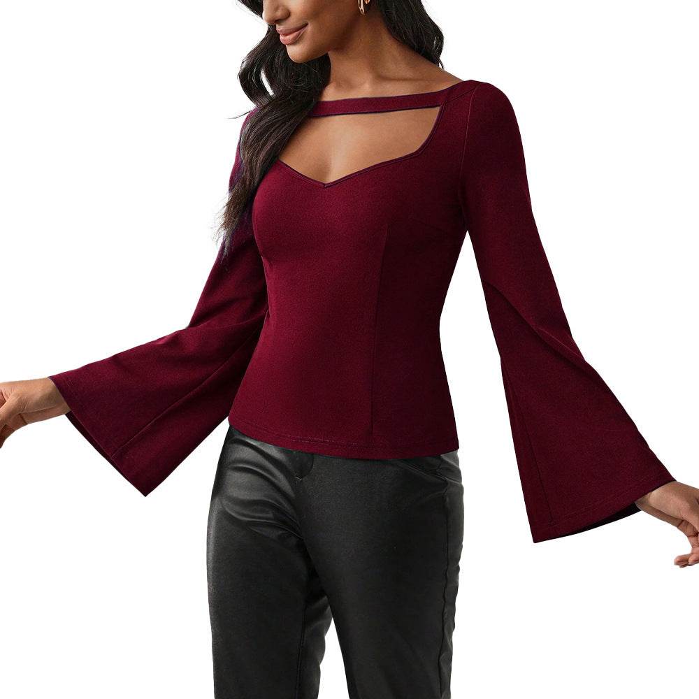 Women's Fashion Elegant And Personalized Slim Top - MYLUXURY LANE ENTERPRISE