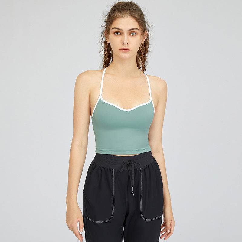 Women's Tight-fitting Shockproof Gathered Fitness Sports Underwear - MYLUXURY LANE ENTERPRISE