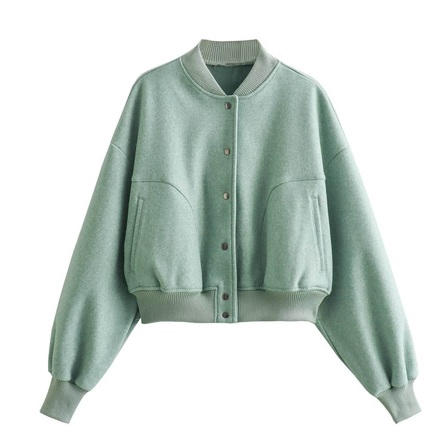 Cross-border Foreign Trade Women's Autumn Short Pilot Fashion Jacket Coat - MYLUXURY LANE ENTERPRISE