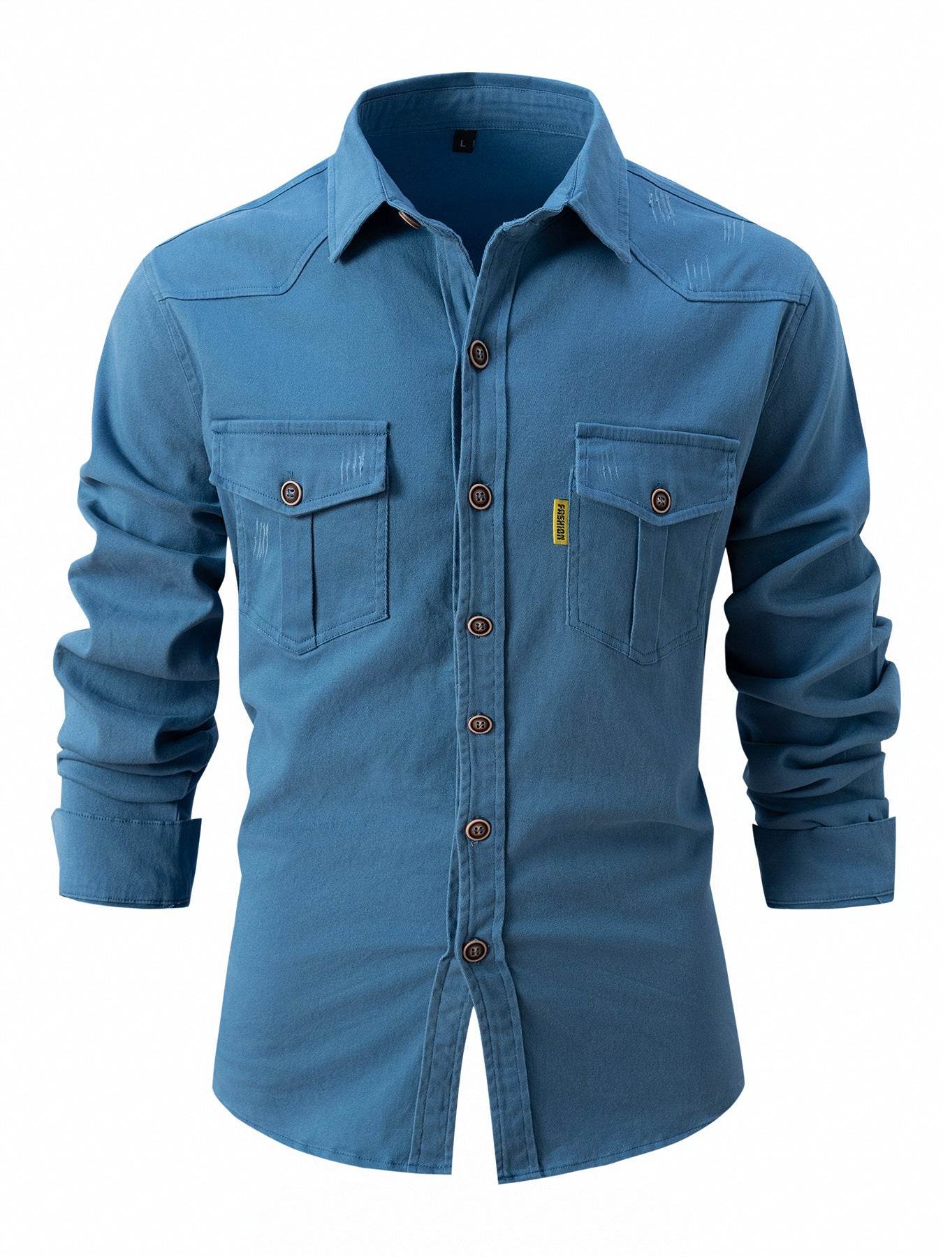 European Size Shirt Men's Washing Stretch - MYLUXURY LANE ENTERPRISE
