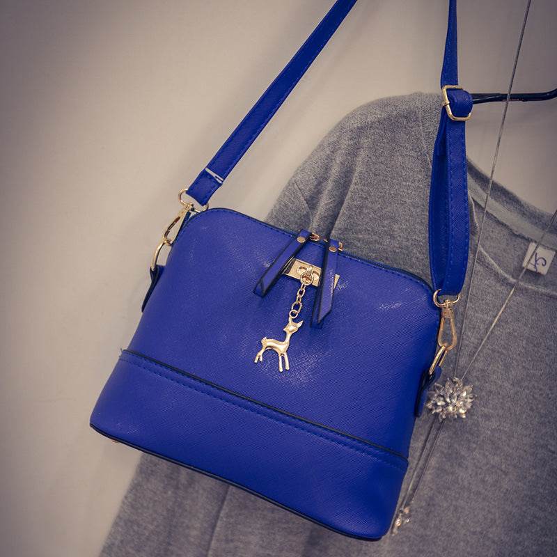 Women's Simple Toothpick Pattern Fashion Crossbody Shoulder Bag - MYLUXURY LANE ENTERPRISE
