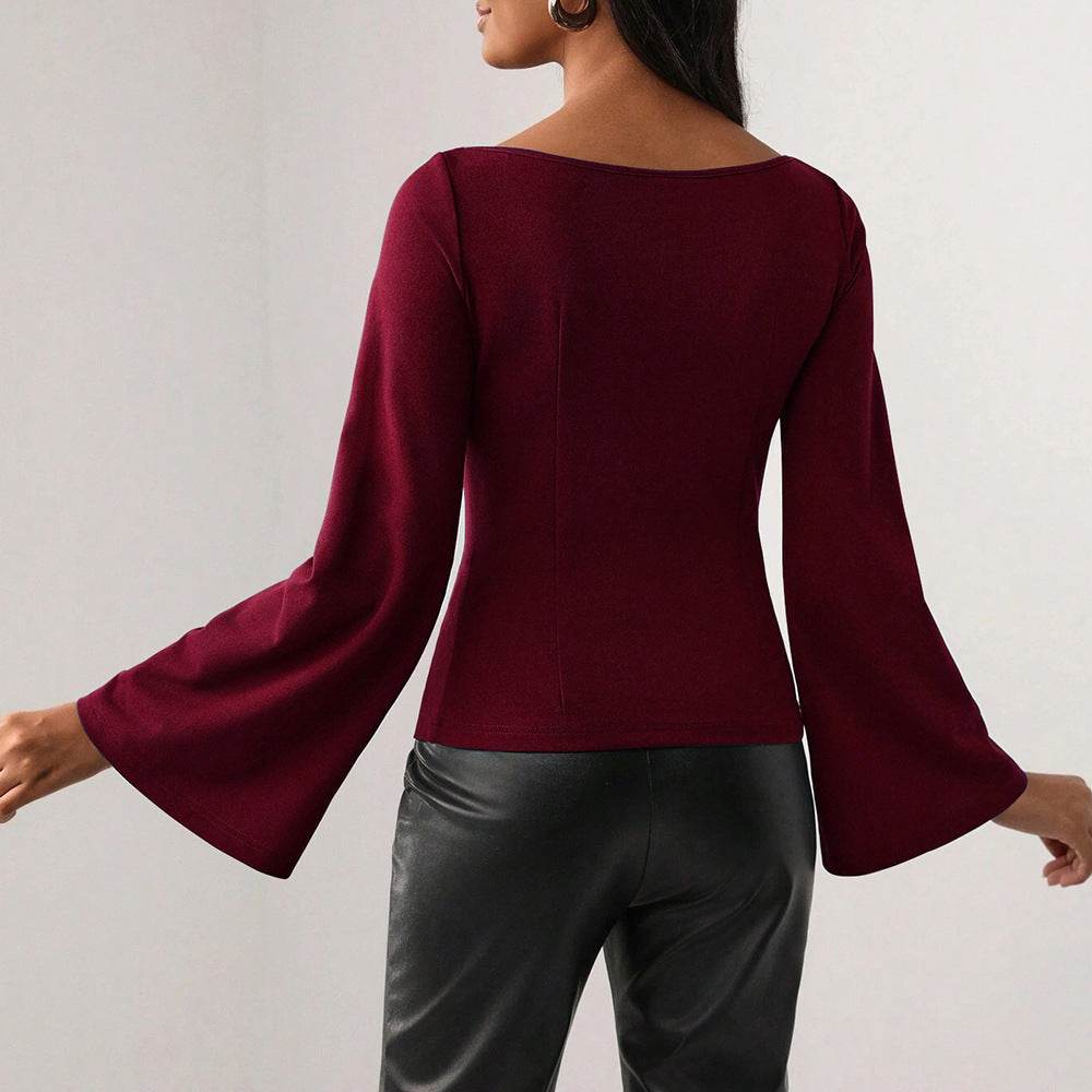 Women's Fashion Elegant And Personalized Slim Top - MYLUXURY LANE ENTERPRISE