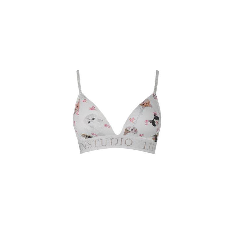 Daily Hot Girl Comfortable Removable Chest Pad No Steel Outer Wear Sports Bra - MYLUXURY LANE ENTERPRISE