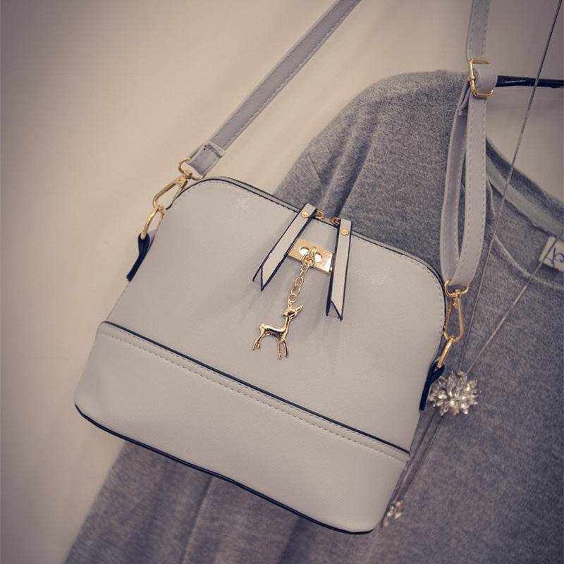 Women's Simple Toothpick Pattern Fashion Crossbody Shoulder Bag - MYLUXURY LANE ENTERPRISE