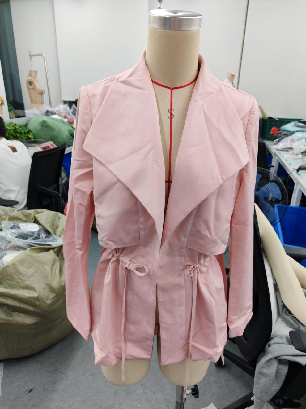 Fresh Temperament Trench Coat Fashionable Women's Clothing - MYLUXURY LANE ENTERPRISE