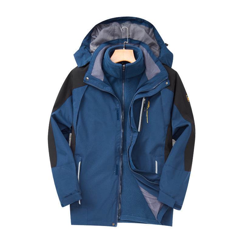 Men's Shell Jacket Detachable Ski Suit Women's Overalls - MYLUXURY LANE ENTERPRISE