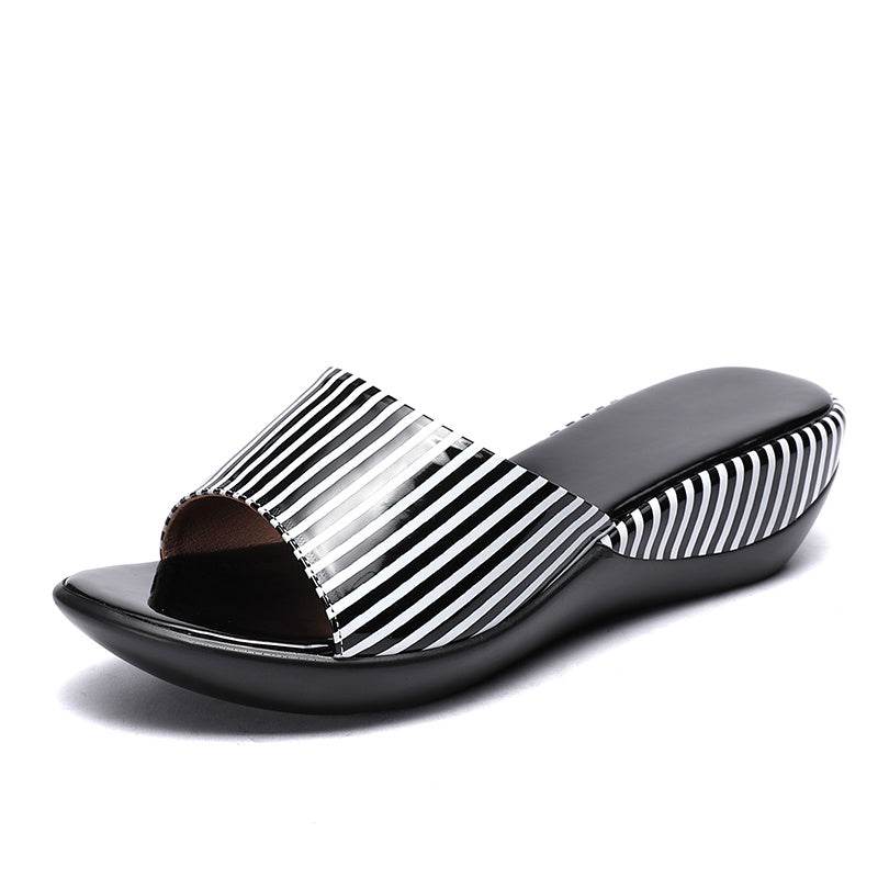 Women's Anti-slip Slope Heel Thick Sandals - MYLUXURY LANE ENTERPRISE