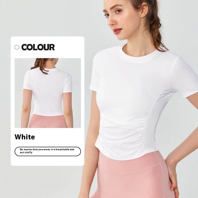 Women's Fashion Slim Fit Slimming Quick-drying Exercise Top - MYLUXURY LANE ENTERPRISE