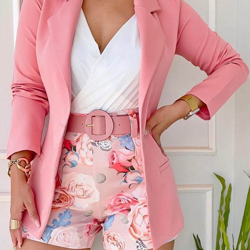 New Casual Fashion Set Small Suit Women's Clothing - MYLUXURY LANE ENTERPRISE