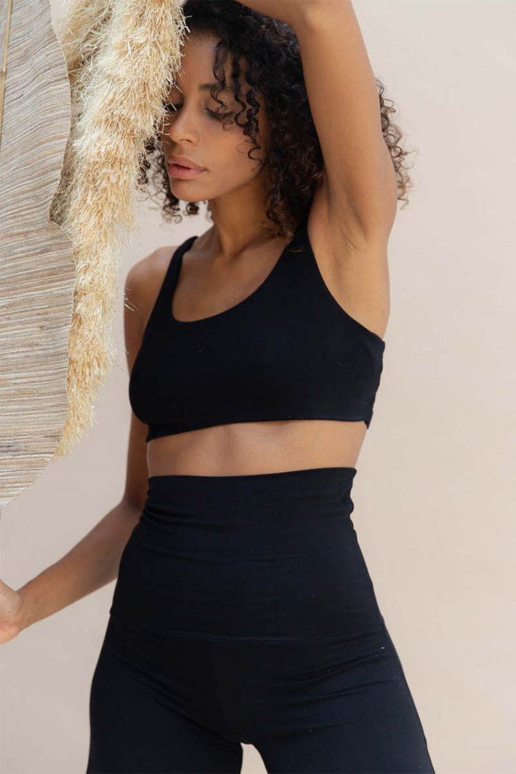 Yoga Suit Backless Spaghetti Straps Backless Bra - MYLUXURY LANE ENTERPRISE