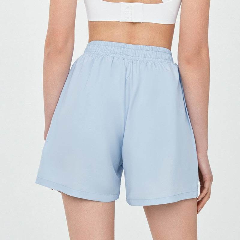 Women's Sunscreen Yoga Shorts Fake Two Pieces - MYLUXURY LANE ENTERPRISE