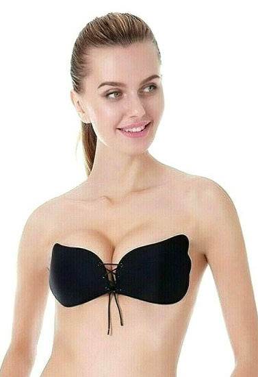 2 Pack Non-Wired Padded Stick-On Push-Up Bra - MYLUXURY LANE ENTERPRISE