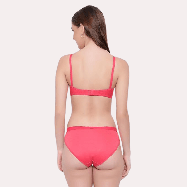 Non-Wired Cotton Push-Up Bra Panty for Women - MYLUXURY LANE ENTERPRISE