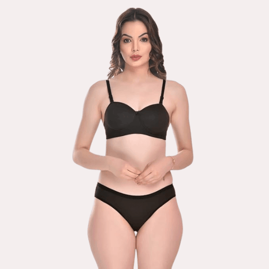 Chic and Comfy Cotton Lingerie Set - MYLUXURY LANE ENTERPRISE