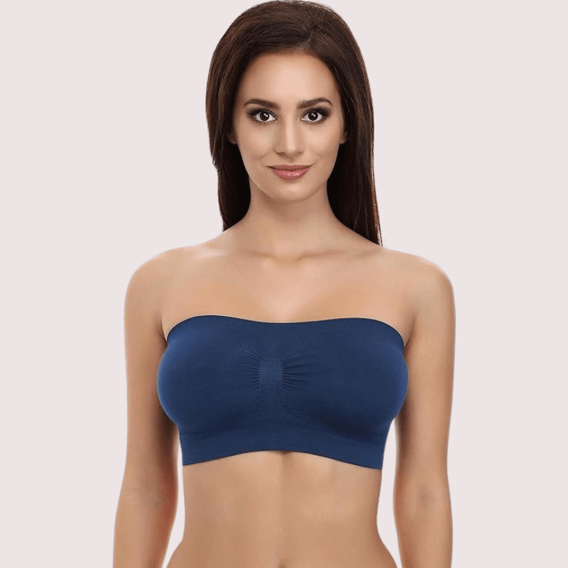 2 Tube Bandeau Bra Tops for Fashionable Women - MYLUXURY LANE ENTERPRISE