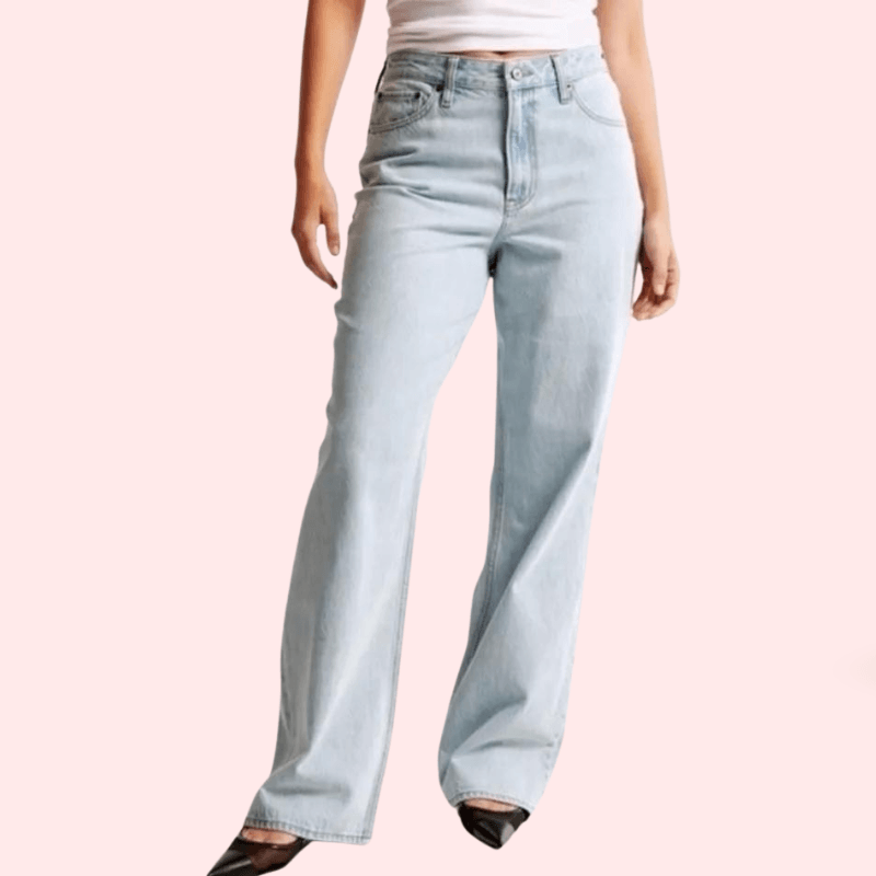 High Rise Loose Fit Denim for Curvy Women - MYLUXURY LANE ENTERPRISE