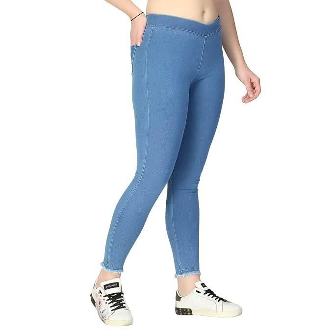 Clothing Women's Regular Fit Blue Jeans - MYLUXURY LANE ENTERPRISE