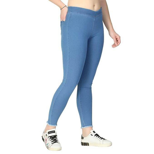 Clothing Women's Regular Fit Blue Jeans - MYLUXURY LANE ENTERPRISE