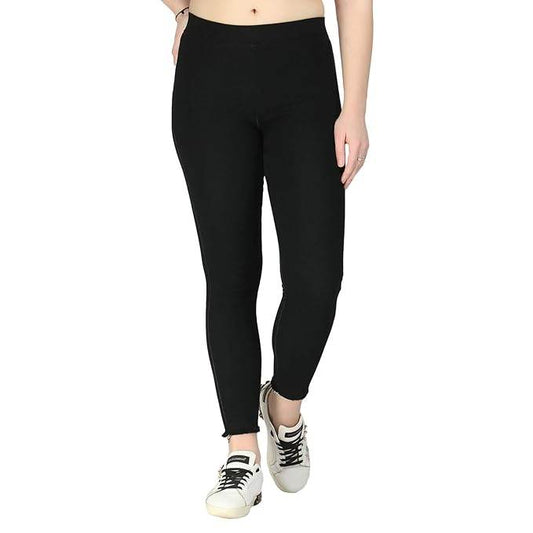 Clothing Women's Regular Fit Black Jeans - MYLUXURY LANE ENTERPRISE