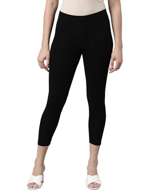 Classic Fit Stretchable Skinny Fit High Ankle Length Leggings - MYLUXURY LANE ENTERPRISE